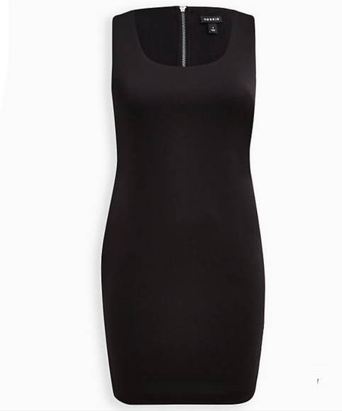 Torrid Built-in Contouring Scuba Dress - Picture 6 of 10